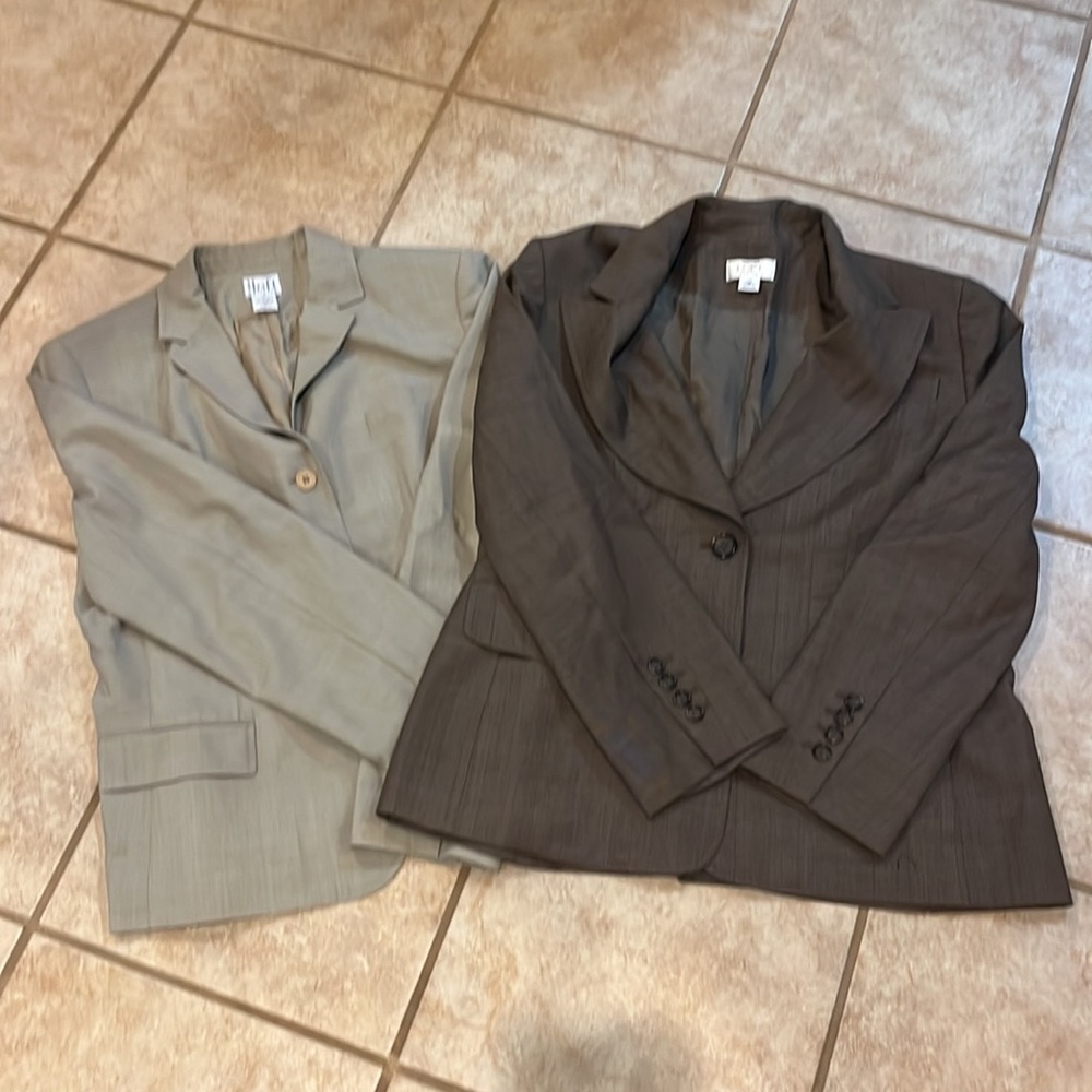 NWOT Ann Taylor Loft Blazers Sz 14p & 8